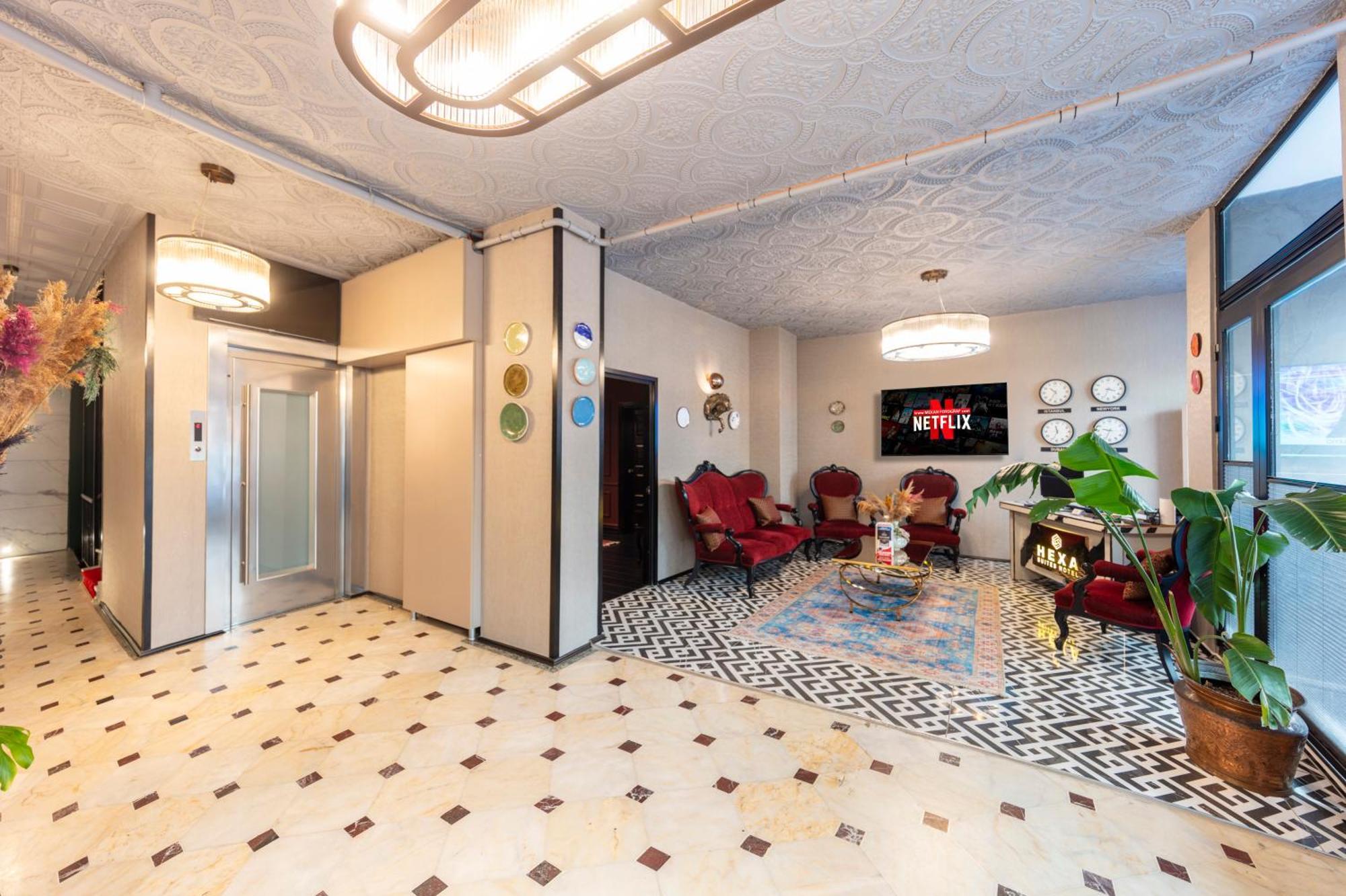 Hexa Suites Hotel Istanbul Eksteriør billede