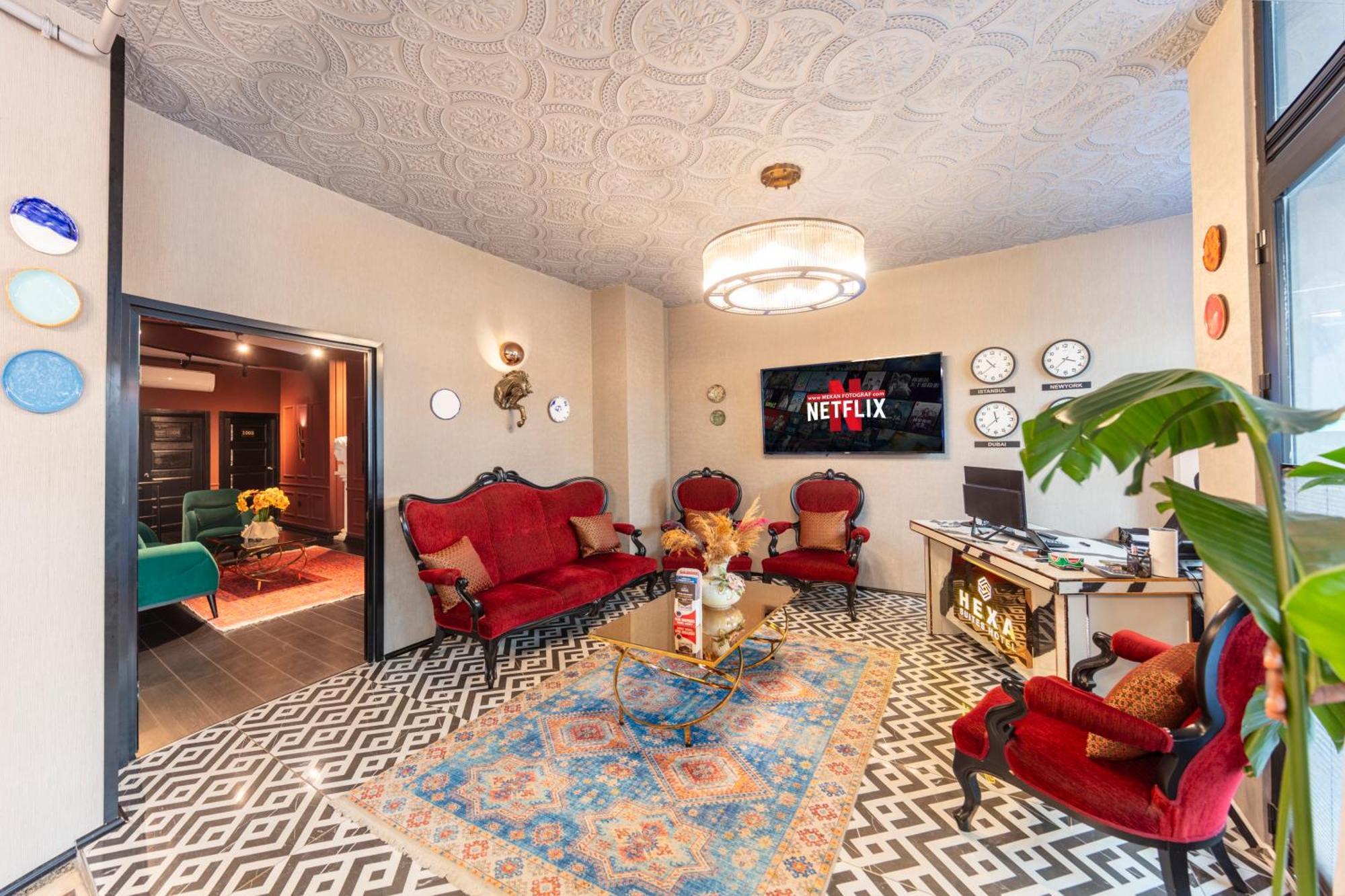 Hexa Suites Hotel Istanbul Eksteriør billede